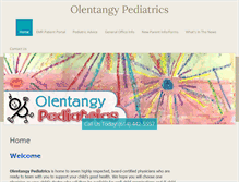 Tablet Screenshot of olentangypeds.com